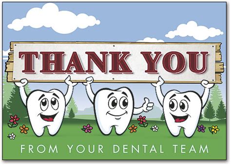 smart practice dental thank you cards|thanking patients for their trust.